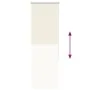 Estor Enrollable Opaco Blanco Roto 60x130cm Tela Ancho 55,7cm by , Blinds and blinds - Ref: Foro24-4011614, Price: 22,54 €, D...