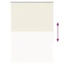 Estor Enrollable Opaco Blanco Roto 105x130cm Tela Ancho 100,7cm de , Persianas y estores - Ref: Foro24-4011623, Precio: 37,99...