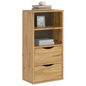 Auxiliary furniture with drawers ODDA 40x24x79 cm solid pine wood by , Sideboards - Ref: Foro24-4103593, Price: 61,19 €, Disc...