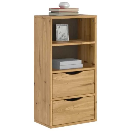 Auxiliary furniture with drawers ODDA 40x24x79 cm solid pine wood by , Sideboards - Ref: Foro24-4103593, Price: 61,19 €, Disc...