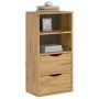 Auxiliary furniture with drawers ODDA 40x24x79 cm solid pine wood by , Sideboards - Ref: Foro24-4103593, Price: 61,19 €, Disc...