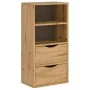 Auxiliary furniture with drawers ODDA 40x24x79 cm solid pine wood by , Sideboards - Ref: Foro24-4103593, Price: 61,19 €, Disc...