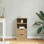 Nebenmöbel mit Schubladen ODDA 40x24x79 cm Massivholz Kiefer von , Sideboards - Ref: Foro24-4103593, Preis: 61,14 €, Rabatt: %