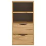 Nebenmöbel mit Schubladen ODDA 40x24x79 cm Massivholz Kiefer von , Sideboards - Ref: Foro24-4103593, Preis: 61,14 €, Rabatt: %