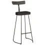 Bar stools 2 units black 49x43x103 cm solid mango wood by , Kitchen stools - Ref: Foro24-4013515, Price: 146,08 €, Discount: %