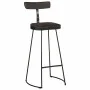 Bar stools 2 units black 49x43x103 cm solid mango wood by , Kitchen stools - Ref: Foro24-4013515, Price: 146,08 €, Discount: %