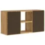 ODDA solid pine wood TV stand 79x24x40 cm by , TV Furniture - Ref: Foro24-4103603, Price: 60,40 €, Discount: %