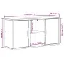 TV-Möbel ODDA aus massivem Kiefernholz 79x24x40 cm von , TV-Möbel - Ref: Foro24-4103603, Preis: 60,40 €, Rabatt: %