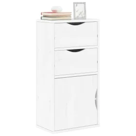 Nebenmöbel mit Schubladen ODDA weiß 40x24x79 cm Kiefernholz von , Sideboards - Ref: Foro24-4103598, Preis: 68,50 €, Rabatt: %