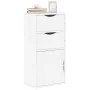 ODDA white auxiliary furniture with drawers, 40x24x79 cm, made of pine wood. by , Sideboards - Ref: Foro24-4103598, Price: 68...