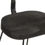 Barhocker 2 Stück schwarz 49x43x79 cm Massivholz Mango von , Küchenhocker - Ref: Foro24-4013517, Preis: 123,58 €, Rabatt: %