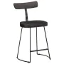 Barhocker 2 Stück schwarz 49x43x79 cm Massivholz Mango von , Küchenhocker - Ref: Foro24-4013517, Preis: 123,58 €, Rabatt: %