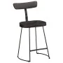 Bar stools 2 units black 49x43x79 cm solid mango wood by , Kitchen stools - Ref: Foro24-4013517, Price: 123,58 €, Discount: %