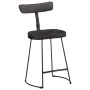 Barhocker 2 Stück schwarz 49x43x79 cm Massivholz Mango von , Küchenhocker - Ref: Foro24-4013517, Preis: 123,58 €, Rabatt: %