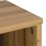 ODDA auxiliary furniture 40x24x79 cm solid pine wood by , Sideboards - Ref: Foro24-4103601, Price: 51,11 €, Discount: %