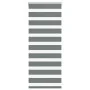 Dark gray zebra curtain 55x100cm, fabric width 50.9cm, made of polyester. by , Blinds and blinds - Ref: Foro24-4014096, Price...
