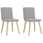 Esszimmerstühle, 2 Stück, Stoff in Grau-Nebel von , Essstühle - Ref: Foro24-4101206, Preis: 101,95 €, Rabatt: %