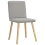 Esszimmerstühle, 2 Stück, Stoff in Grau-Nebel von , Essstühle - Ref: Foro24-4101206, Preis: 101,95 €, Rabatt: %