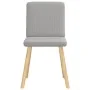 Dining chairs 2 units gray cloud fabric by , dining chairs - Ref: Foro24-4101206, Price: 101,95 €, Discount: %