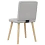 Dining chairs 2 units gray cloud fabric by , dining chairs - Ref: Foro24-4101206, Price: 101,95 €, Discount: %