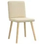 Dining chairs 2 units, cream-colored fabric. by , dining chairs - Ref: Foro24-4101204, Price: 102,68 €, Discount: %
