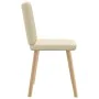 Esszimmerstühle, 2 Stück, Stoff in Cremefarbe. von , Essstühle - Ref: Foro24-4101204, Preis: 102,68 €, Rabatt: %