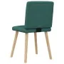 Esstischstühle, 4 Stück, dunkelgrüner Stoff von , Essstühle - Ref: Foro24-3315279, Preis: 198,40 €, Rabatt: %