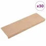 Self-adhesive stair tread mat, 30 units, cream color, 65x21x4 cm by , Stair mats - Ref: Foro24-3365691, Price: 87,16 €, Disco...