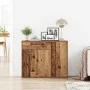 Engineered wood aged wood sideboard 88x30x70 cm by , Sideboards - Ref: Foro24-861140, Price: 91,31 €, Discount: %