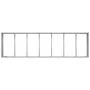Galvanized steel planter 280x80x40 cm by , Pots and planters - Ref: Foro24-860764, Price: 117,36 €, Discount: %