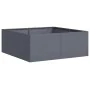 Jardinera acero gris antracita 80x80x30 cm de , Maceteros y jardineras - Ref: Foro24-860803, Precio: 68,14 €, Descuento: %