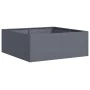 Pflanzgefäß aus anthrazitgrauem Stahl 80x80x30 cm von , Töpfe und Pflanzgefäße - Ref: Foro24-860803, Preis: 68,14 €, Rabatt: %