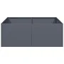 Jardinera acero gris antracita 80x80x30 cm de , Maceteros y jardineras - Ref: Foro24-860803, Precio: 68,14 €, Descuento: %