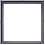 Pflanzgefäß aus anthrazitgrauem Stahl 80x80x30 cm von , Töpfe und Pflanzgefäße - Ref: Foro24-860803, Preis: 68,14 €, Rabatt: %