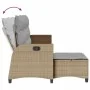 L-shaped garden sofa set with 3-piece beige cushions by , Garden sets - Ref: Foro24-3328641, Price: 469,72 €, Discount: %