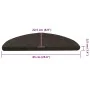 Selbstklebende Treppenmatten, 20 Stück, Anthrazit, 65x22,5x3,5 cm. von , Treppenmatten - Ref: Foro24-3365901, Preis: 43,52 €,...
