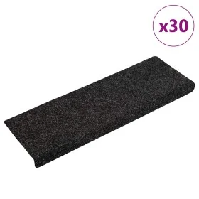 Selbstklebende Treppenmatte, 30 Stück, schwarz, 65x21x4 cm. von , Treppenmatten - Ref: Foro24-3365693, Preis: 94,91 €, Rabatt: %