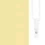 Estor Enrollable Opaco Amarillo 85x130 cm Tela Ancho 80,7 cm by , Blinds and blinds - Ref: Foro24-4012009, Price: 19,99 €, Di...