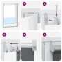 Estor Enrollable Opaco Blanco 165x230 cm Tela Ancho 161,6 cm by , Blinds and blinds - Ref: Foro24-4011999, Price: 35,65 €, Di...