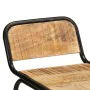 Bar stools 2 units 46x35.5x70 cm solid mango wood by , Kitchen stools - Ref: Foro24-4013534, Price: 112,13 €, Discount: %