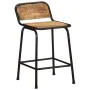 Bar stools 2 units 46x35.5x70 cm solid mango wood by , Kitchen stools - Ref: Foro24-4013534, Price: 112,13 €, Discount: %