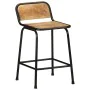 Bar stools 2 units 46x35.5x70 cm solid mango wood by , Kitchen stools - Ref: Foro24-4013534, Price: 112,13 €, Discount: %