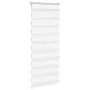 White zebra curtain 55x150 cm, fabric width 50.9 cm, polyester. by , Blinds and blinds - Ref: Foro24-4014746, Price: 19,86 €,...