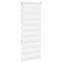 White zebra curtain 55x150 cm, fabric width 50.9 cm, polyester. by , Blinds and blinds - Ref: Foro24-4014746, Price: 19,86 €,...