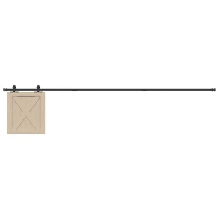 Schiebetür-Set für Kleiderschrank aus Kohlenstoffstahl, 244 cm. von , DIY-Zubehör - Ref: Foro24-4009679, Preis: 26,91 €, Raba...