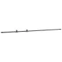 Sliding closet door kit, carbon steel, 244 cm. by , DIY accessories - Ref: Foro24-4009679, Price: 27,26 €, Discount: %