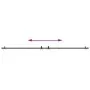 Sliding closet door kit, carbon steel, 244 cm. by , DIY accessories - Ref: Foro24-4009679, Price: 27,26 €, Discount: %
