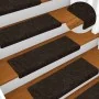 Self-adhesive stair tread mat 30 units brown 65x21x4cm by , Stair mats - Ref: Foro24-3365698, Price: 88,87 €, Discount: %