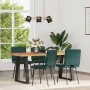 Esstischstühle, 4 Stück, dunkelgrüner Samt von , Essstühle - Ref: Foro24-3315258, Preis: 164,68 €, Rabatt: %