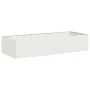 Blumenkasten aus weißem Stahl 200x80x40 cm von , Töpfe und Pflanzgefäße - Ref: Foro24-860753, Preis: 124,30 €, Rabatt: %
